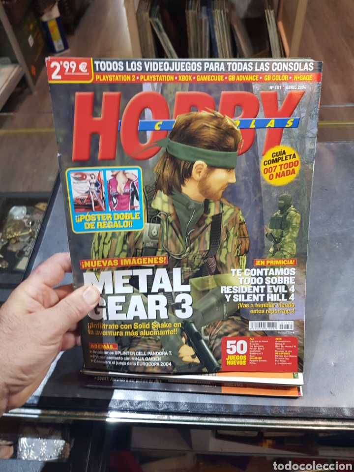 Coleccionismo de Revistas y Peri&oacute;dicos: Revista Hobby Consolas n&uacute;mero 151 completa con p&oacute;ster