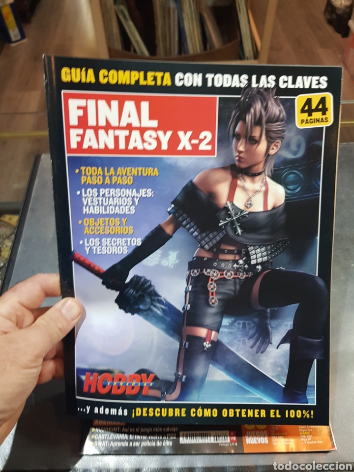 Coleccionismo de Revistas y Peri&oacute;dicos: Gu&iacute;a completa del Final Fantasy x2 revista Hobby Consolas