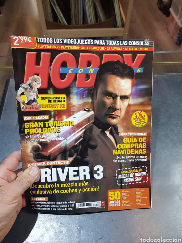 Coleccionismo de Revistas y Peri&oacute;dicos: Revista Hobby Consolas n&uacute;mero 148 completa con p&oacute;ster final fantasy 12
