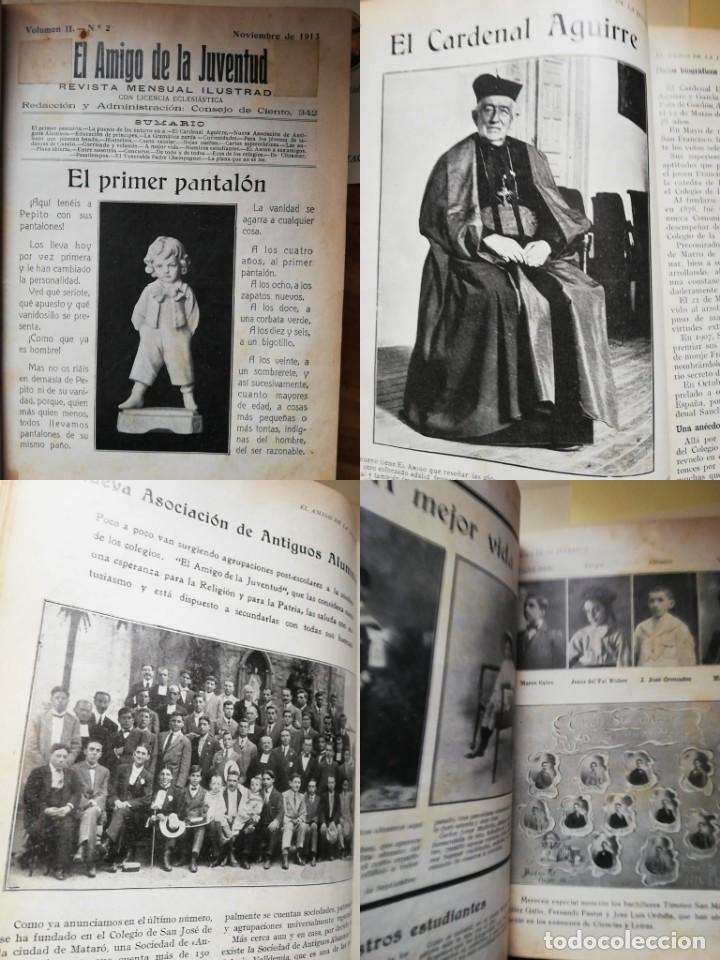 Coleccionismo de revistas y peri&oacute;dicos: El amigo de la juventud. Vol. II, N&ordm;2. Noviembre 1913: Colegio San Jos&eacute; de Matar&oacute; antiguos alumnos,