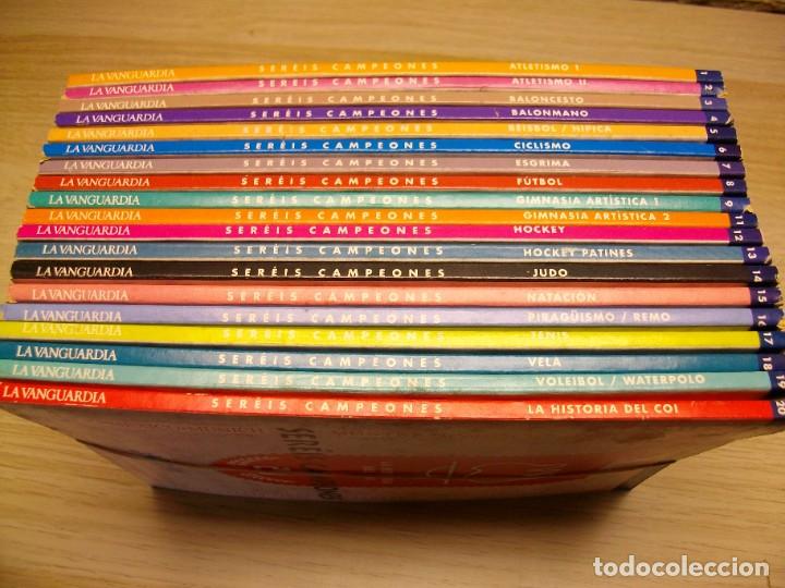 Colecionismo de Revistas e Jornais: COLECCI&Oacute;N SER&Eacute;IS CAMPEONES JUEGOS OLIMPICOS 19 VOLUMENES