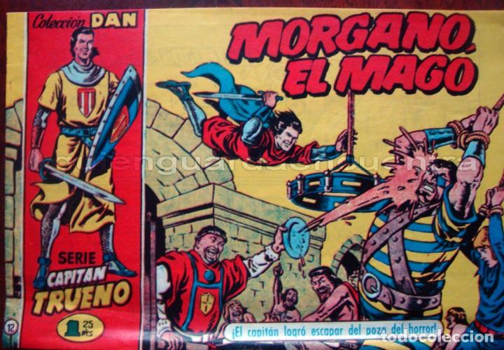Coleccionismo de revistas y peri&oacute;dicos: El Capitan Trueno colecci&oacute;n Dan Bruguera lote de 4 n&uacute;meros 9-10-11-12- Bruguera. B/N. a&ntilde;os 80