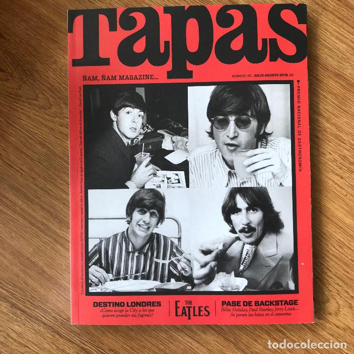 Coleccionismo de Revistas y Peri&oacute;dicos: REVISTA TAPAS &Ntilde;AM &Ntilde;AM MAGAZINE - N&ordm; 45 JULIO-AGOSTO 2019 - BEATLES, BRUCE SPRINGSTEEN, ELTON JOHN