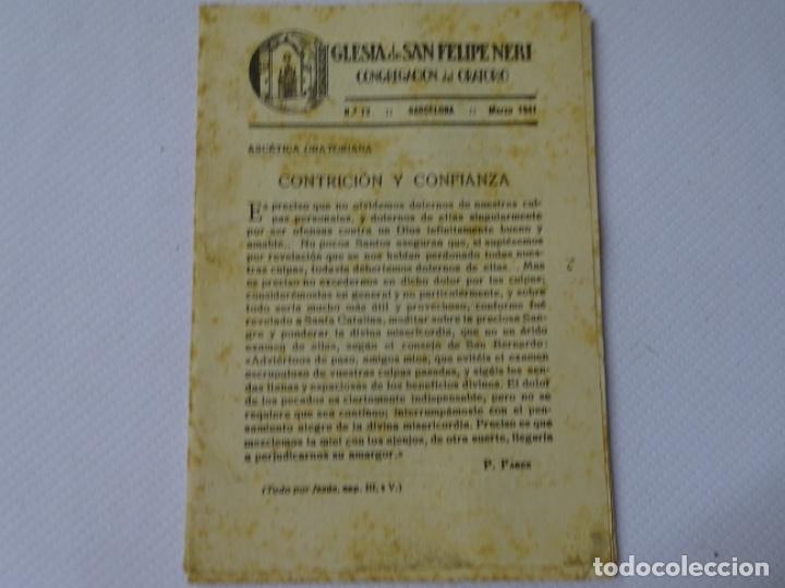 Coleccionismo de revistas y peri&oacute;dicos: REVISTA DE LA IGLESIA DE SAN FELIPE NERI.