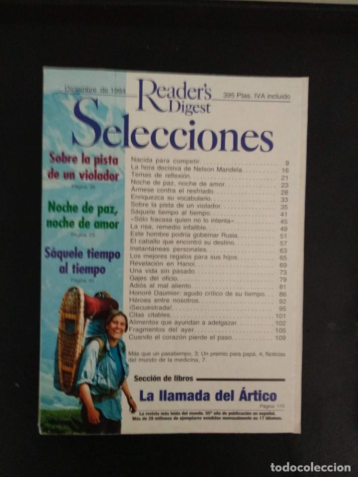Sammeln von Zeitschriften und Zeitungen: REVISTA SELECCIONES DEL READER&acute;S DIGEST DICIEMBRE 1994