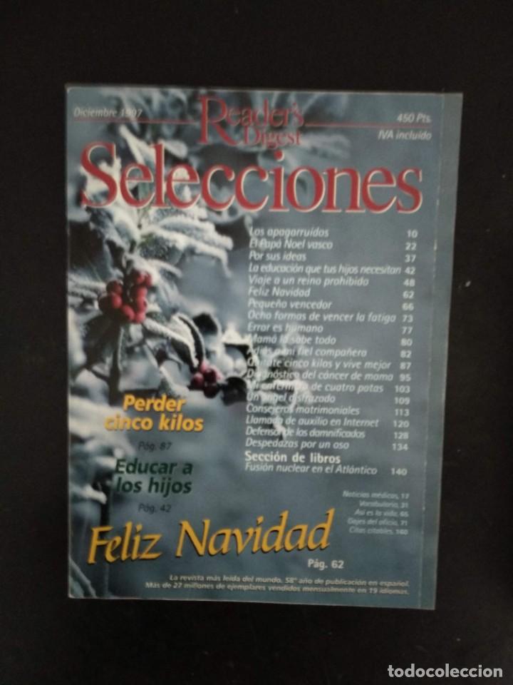 Colecionismo de Revistas e Jornais: REVISTA SELECCIONES DEL READER&acute;S DIGEST DICIEMBRE 1997