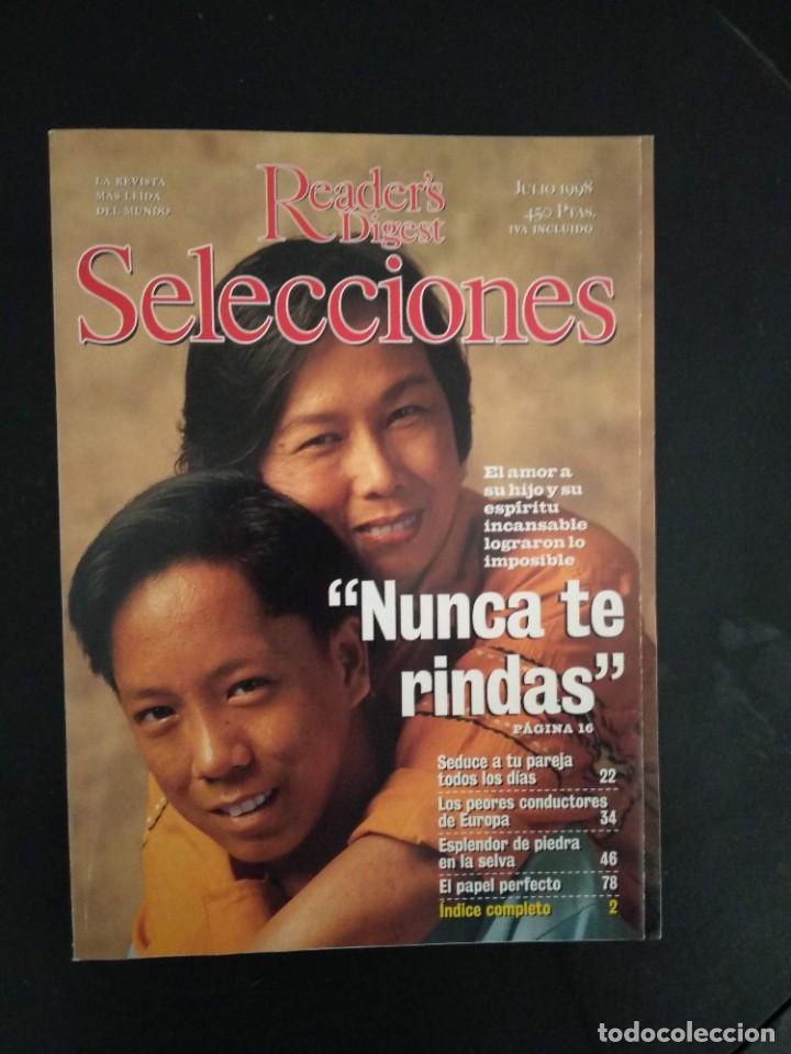 Colecionismo de Revistas e Jornais: REVISTA SELECCIONES DEL READER&acute;S DIGEST JULIO 1998