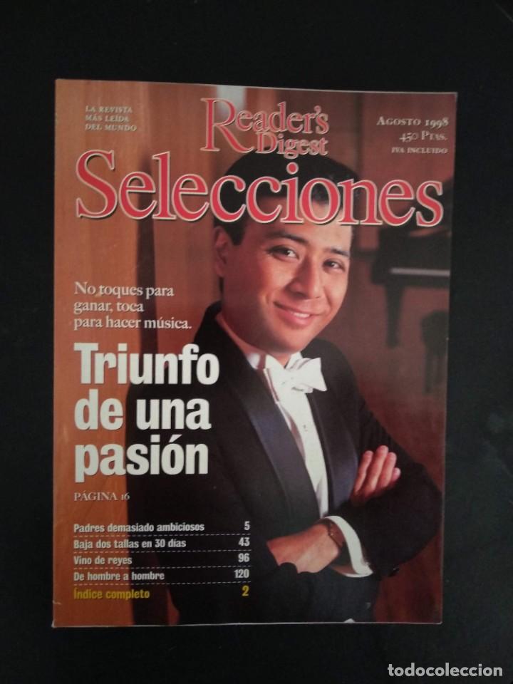 Colecionismo de Revistas e Jornais: REVISTA SELECCIONES DEL READER&acute;S DIGEST AGOSTO 1998