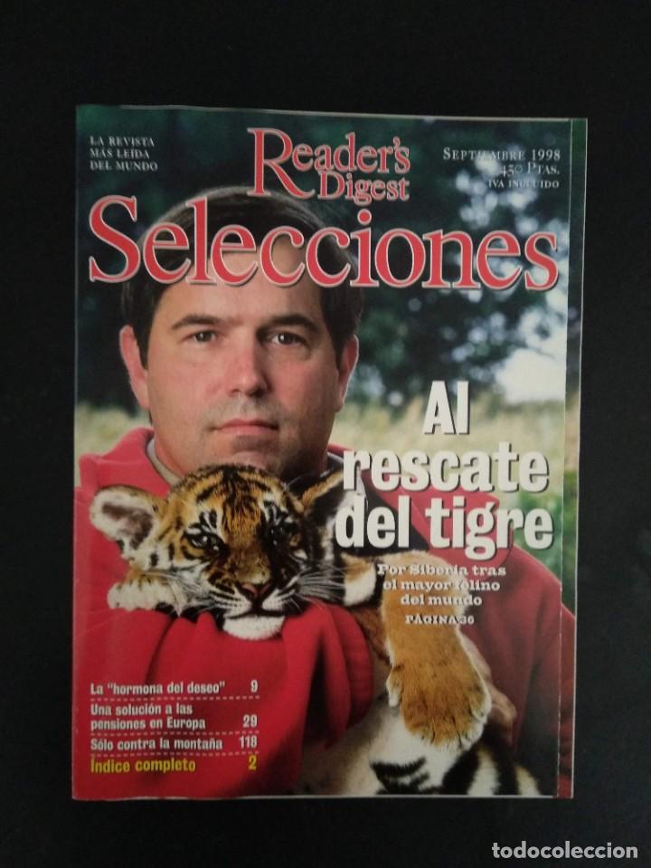 Colecionismo de Revistas e Jornais: REVISTA SELECCIONES DEL READER&acute;S DIGEST SEPTIEMBRE 1998
