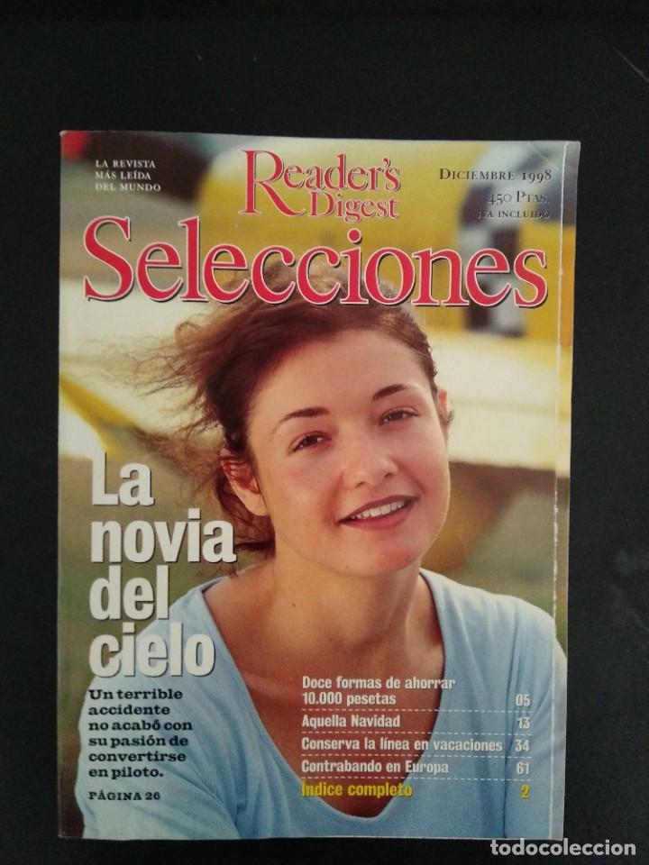 Colecionismo de Revistas e Jornais: REVISTA SELECCIONES DEL READER&acute;S DIGEST DICIEMBRE 1998