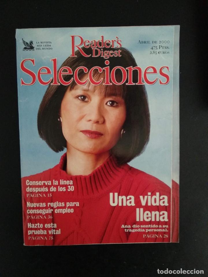 Colecionismo de Revistas e Jornais: REVISTA SELECCIONES DEL READER&acute;S DIGEST ABRIL 2000