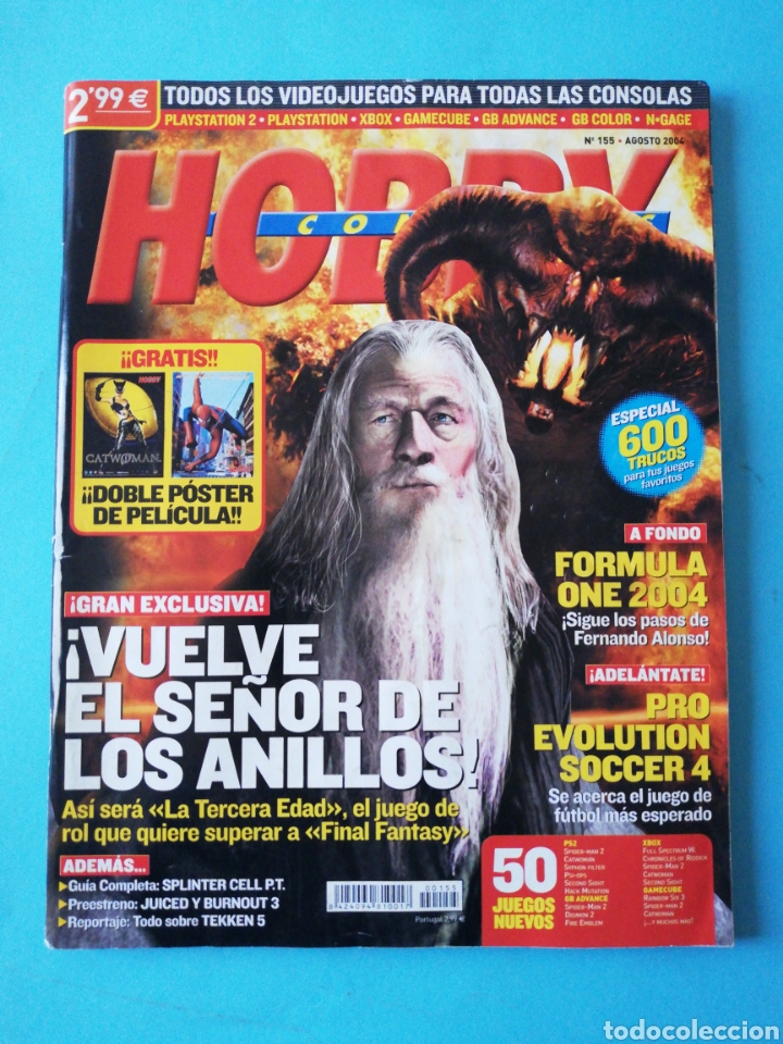 Coleccionismo de Revistas y Peri&oacute;dicos: REVISTA HOBBY CONSOLAS N&deg;155 Agosto 2004