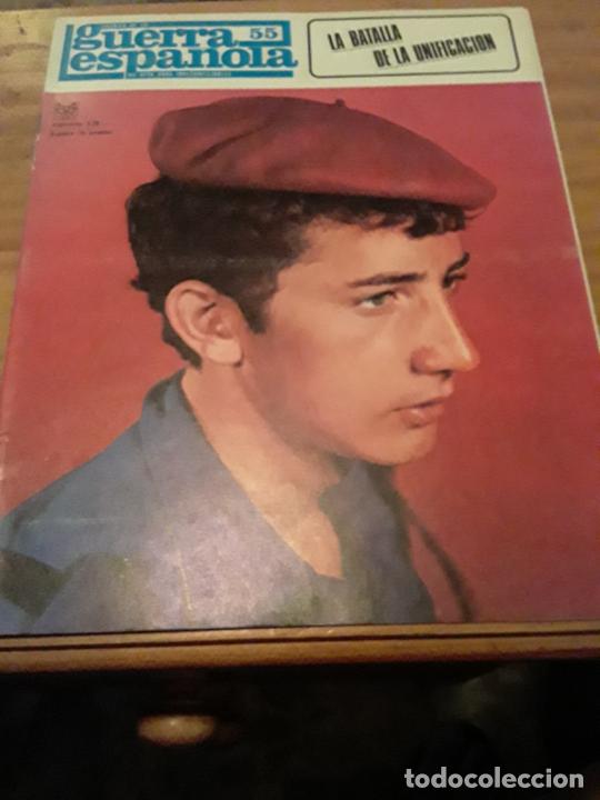 Coleccionismo de revistas y peri&oacute;dicos: REVISTA CRONICA DE LA GUERRA ESPA&Ntilde;OLA 55.VER INDICE.