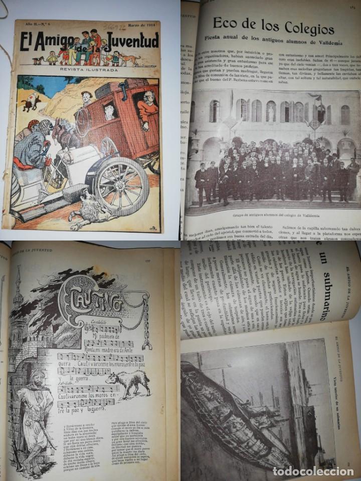Collezionismo di Riviste e Giornali: El amigo de la juventud. A&ntilde;o . II, N&ordm;6 Marzo 1914.Antiguos alumnos Colegio Maristas Valldem&iacute;a