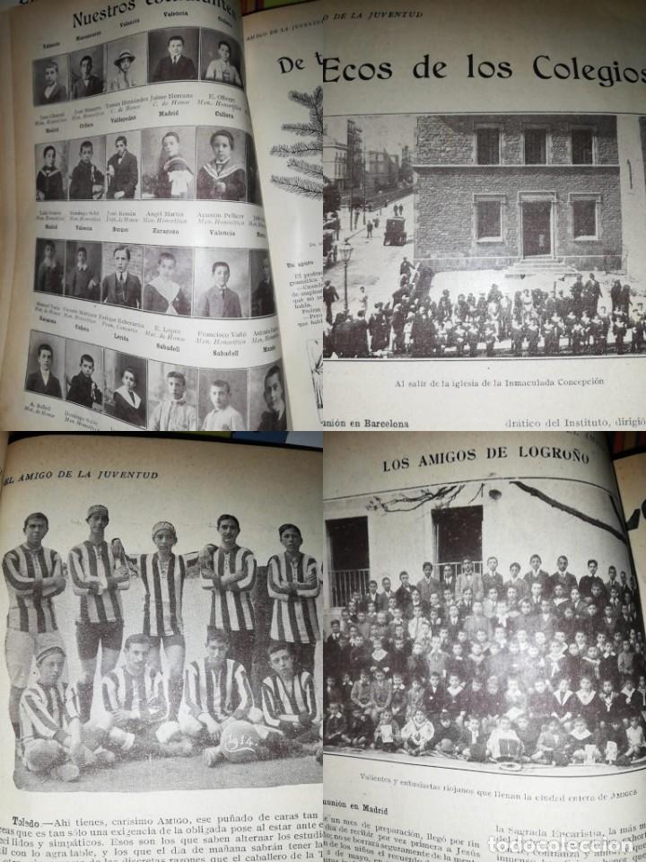 Collezionismo di Riviste e Giornali: El amigo de la juventud. A&ntilde;o . II,N&ordm; 9, junio de 1914: Equipo f&uacute;tbol Maristas Toledo, Logro&ntilde;o