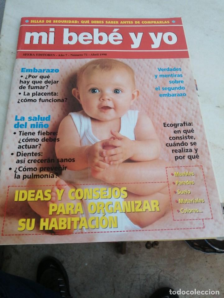 Coleccionismo de revistas y peri&oacute;dicos: Revista MI BEB&Eacute; Y YO N&deg;71 a&ntilde;o 1998 ni&ntilde;o padres embarazo