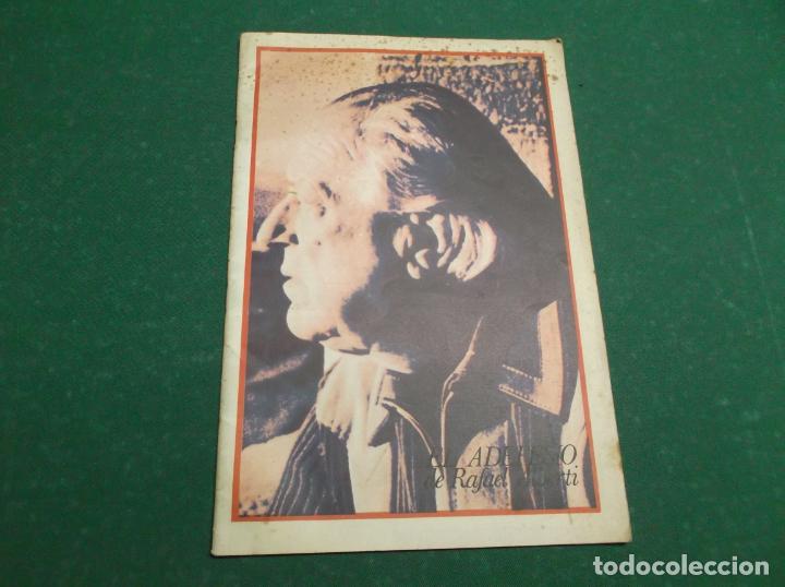 Coleccionismo de Revistas y Peri&oacute;dicos: revista politica, el adefesio de rafael alberti, 1976,