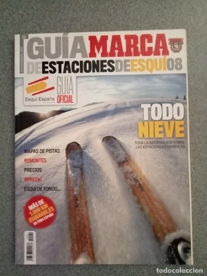 Coleccionismo de revistas y peri&oacute;dicos: Gu&iacute;a de esqui A&ntilde;o 2008. Diario Marca