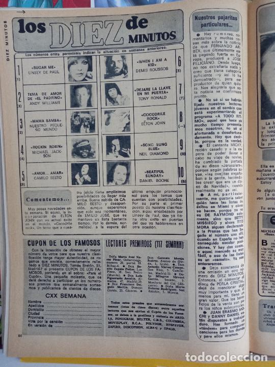 Coleccionismo de Revistas y Peri&oacute;dicos: ESCALA DE EXITOS DEMIS ROUSSOS MICHAEL JACKSON LINSEY DE PAUL TONY RONALD