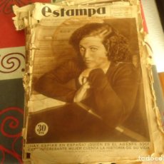 Coleccionismo de Revistas y Periódicos: ESTAMPA Nº 378 DE 1935, REVISTA GRAFICA