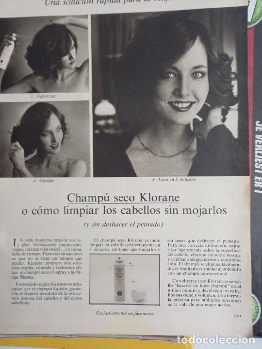 Sammeln von Zeitschriften und Zeitungen: ANUNCIO KLORANE