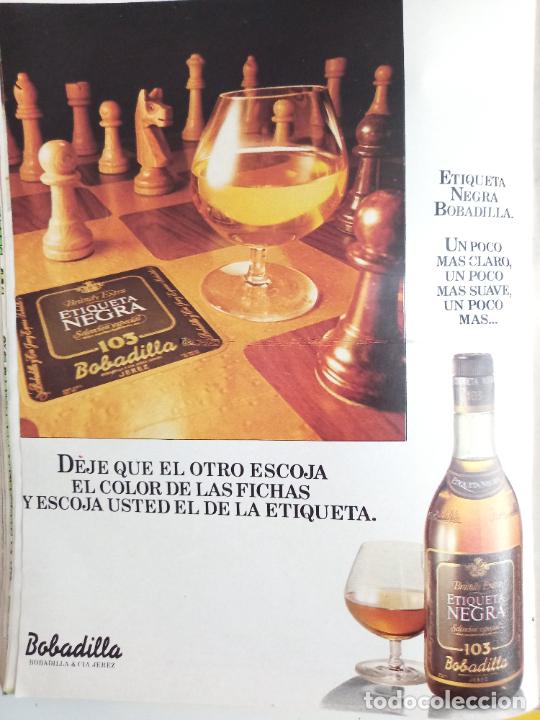 Coleccionismo de revistas y peri&oacute;dicos: ANUNCIO BRANDY 103 BOBADILLA ETIQUETA NEGRA