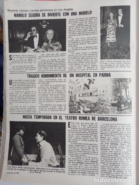 Collectionnisme de Revues et Journaux: manolo segura rosa maria sarda