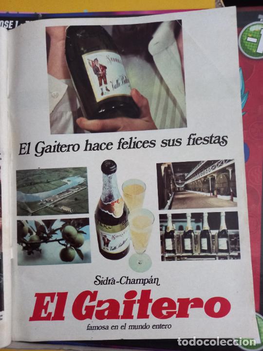 Coleccionismo de revistas y peri&oacute;dicos: ANUNCIO SIDRA EL GAITERO