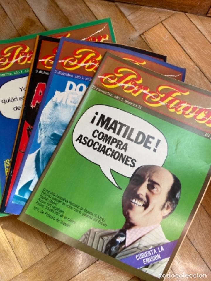 Coleccionismo de revistas y peri&oacute;dicos: Colecci&oacute;n Revistas Por Favor (42 n&uacute;meros) - Punch Ediciones (1974/78)