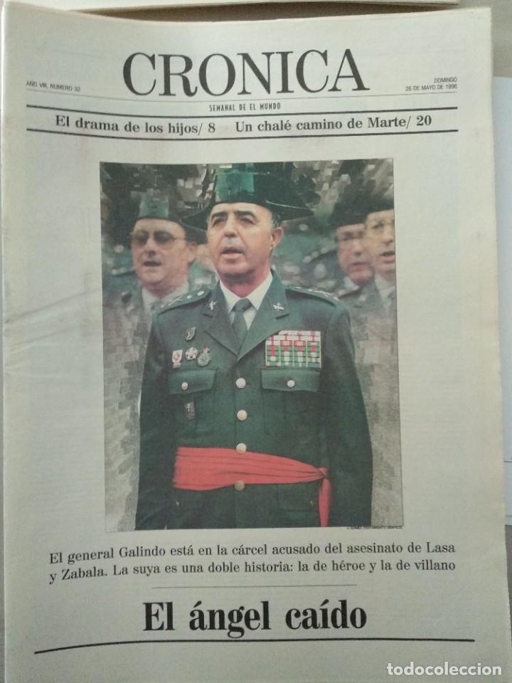 Colecionismo de Revistas e Jornais: CRONICA SEMANAL DE EL MUNDO -26/05/1996