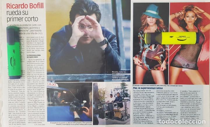 Coleccionismo de revistas y peri&oacute;dicos: Reportaje de Paulina Rubio 11.04.2003