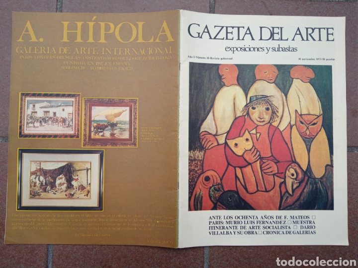 Colecionismo de Revistas e Jornais: REVISTA GAZETA DEL ARTE.