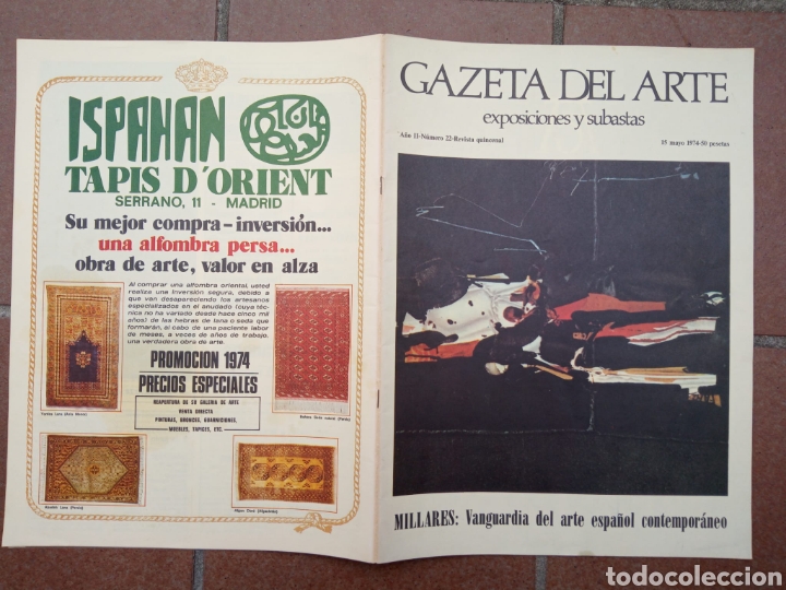 Colecionismo de Revistas e Jornais: REVISTA GAZETA DEL ARTE.