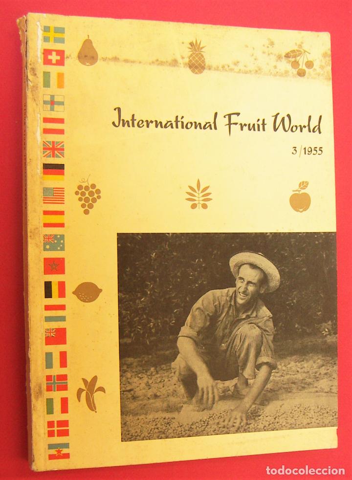 Colecionismo de Revistas e Jornais: INTERNATIONAL FRUIT WORLD REVISTA N&ordm; 3 DE 1955
