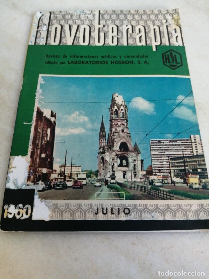 Coleccionismo de revistas y peri&oacute;dicos: Revista LABORATORIO HOSBON NOVOTERAPIA medicina m&eacute;dico medicamento a&ntilde;o 1960 julio