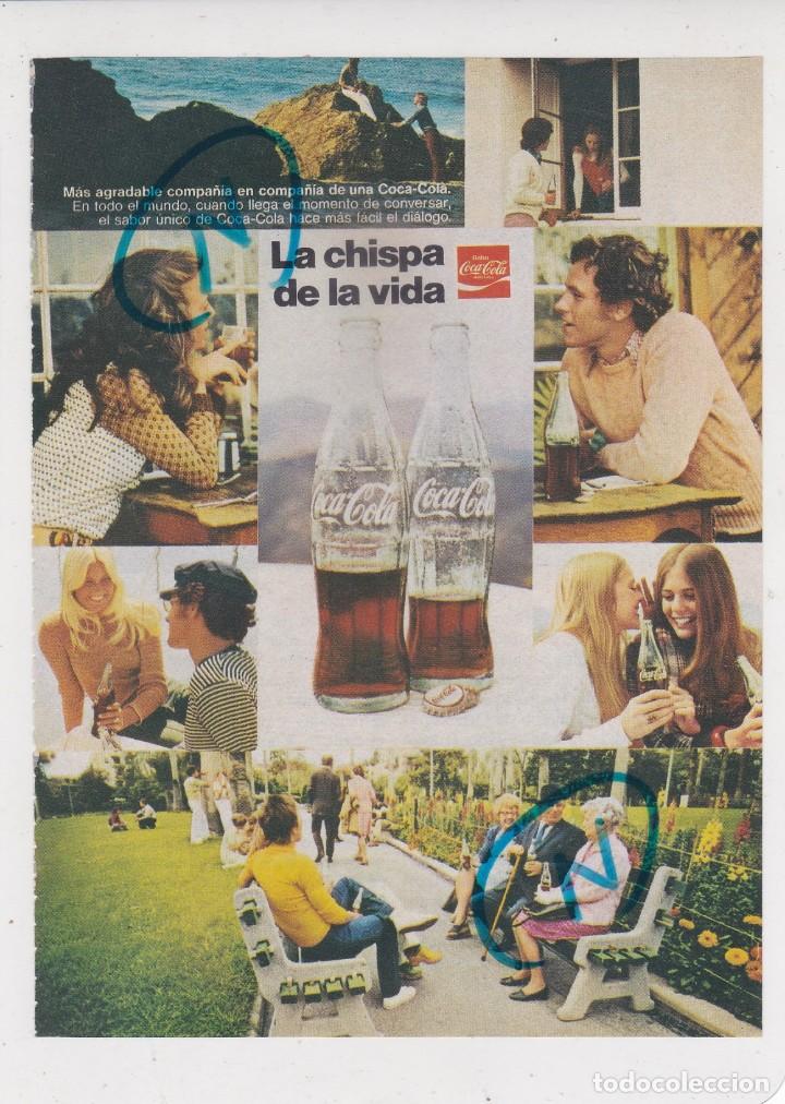 Coleccionismo de Revistas y Peri&oacute;dicos: PUBLICIDAD 1974. ANUNCIO COCA COLA