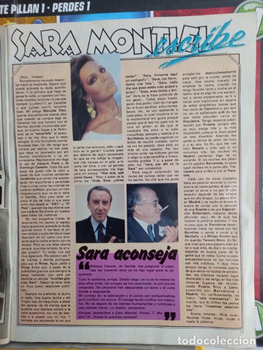 Collezionismo di Riviste e Giornali: SARA MONTIEL EN PROTAGONISTAS SANTIAGO CARRILLO JOAQUIN PRAT