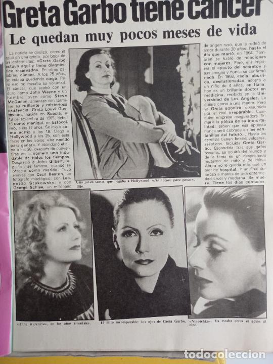 Collection Magazines and Newspapers: GRETA GARBO