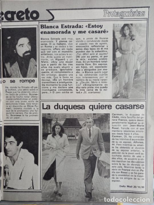 Collezionismo di Riviste e Giornali: CARMEN MARTINEZ BORDIU ROSSI BLANCA ESTRADA