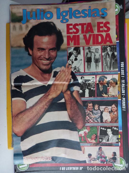 Coleccionismo de Revistas y Peri&oacute;dicos: POSTER JULIO IGLESIAS