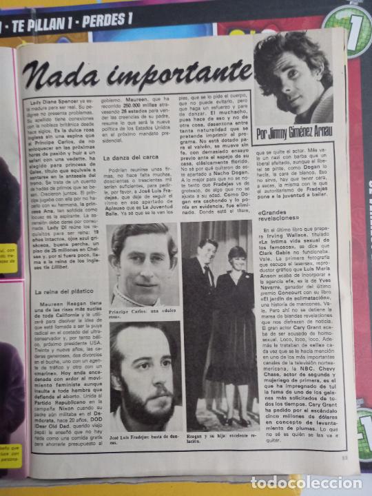Coleccionismo de Revistas y Peri&oacute;dicos: JOSE LUIS FRADEJAS RONALD REAGAN Y SU HIJA