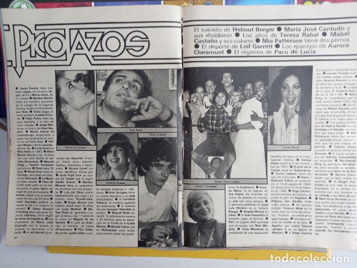 Coleccionismo de Revistas y Peri&oacute;dicos: MIGUEL BOSE AURORA CLARAMUNT NORMA DUVAL MARI CRUZ SORIANO MARILYN MONROE OSCAR LADOIRE PEPE RUBIO