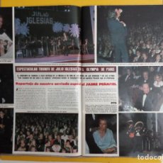 Coleccionismo de Revistas y Periódicos: JULIO IGLESIAS EN EL OLYMPIA PARIS NORMA DUVAL GRACE KELLY DEWI SUKARNO