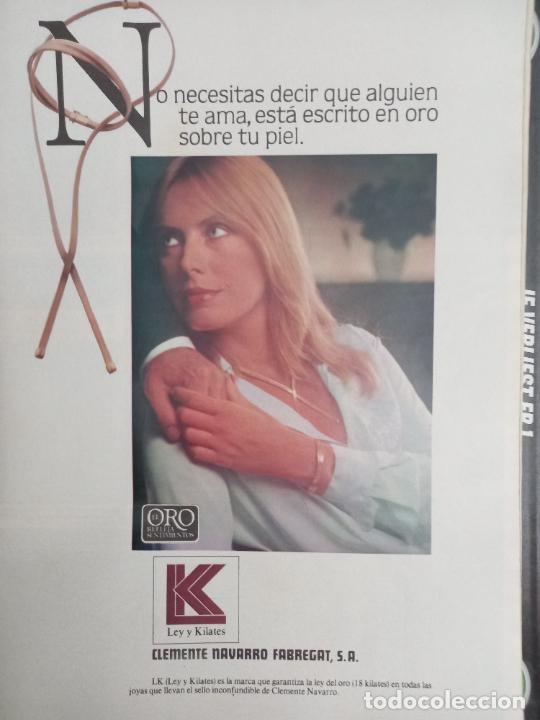 Coleccionismo de Revistas y Peri&oacute;dicos: ANUNCIO CLEMENTE NAVARRO FABREGAT JOYEROS ORO