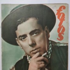 Coleccionismo de Revistas y Periódicos: REVISTA FOTOS 1951 MANOLO CARACOL, MARIA MONTEZ, MALAGA TEATRO ROMANO, DALI, GRETA GARBO