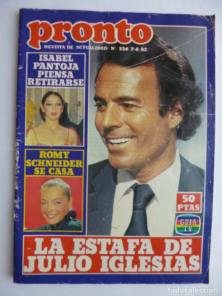 Coleccionismo de revistas y peri&oacute;dicos: Revista Pronto.