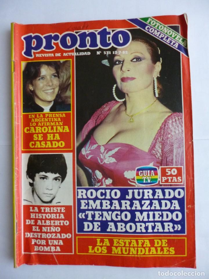 Coleccionismo de revistas y peri&oacute;dicos: Revista Pronto.