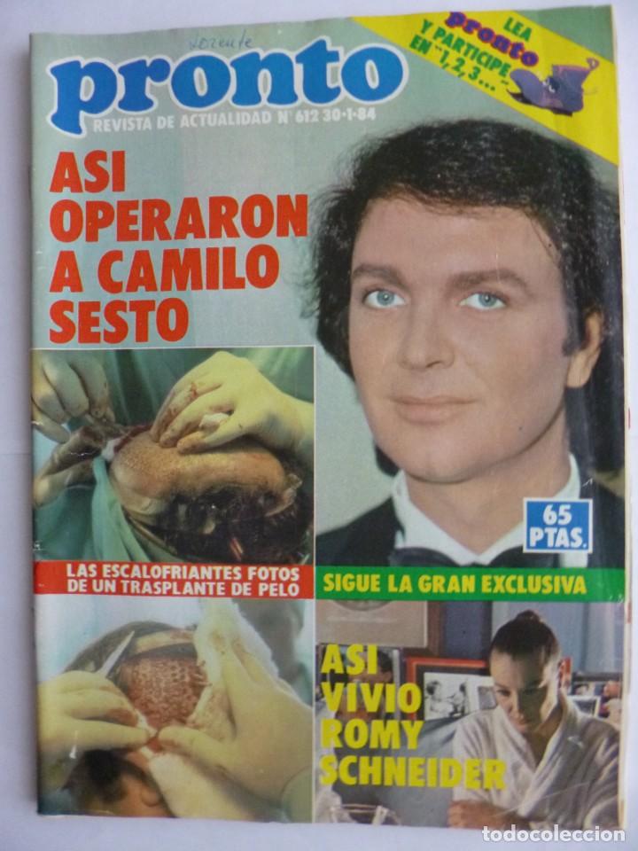 Coleccionismo de revistas y peri&oacute;dicos: Revista Pronto.