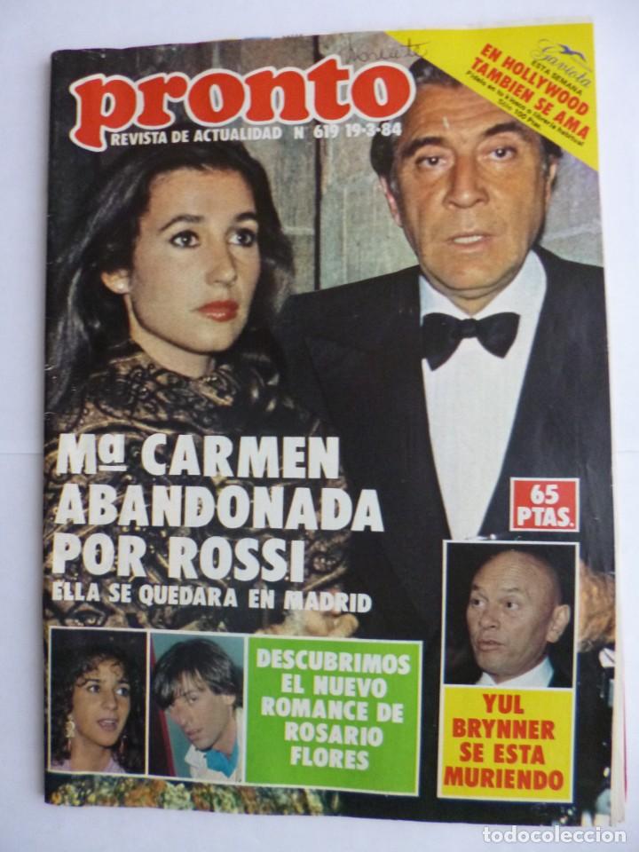 Coleccionismo de revistas y peri&oacute;dicos: Revista Pronto.