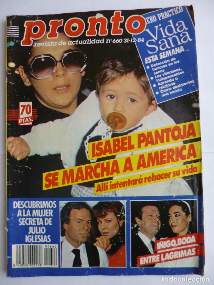 Coleccionismo de revistas y peri&oacute;dicos: Revista Pronto.